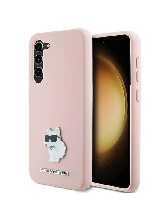 Etui na telefon KARL LAGERFELD, Różowe, S23