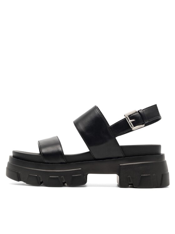 DeeZee DeeZee Sandały Future Nostalgia WS87666-3 Czarny
