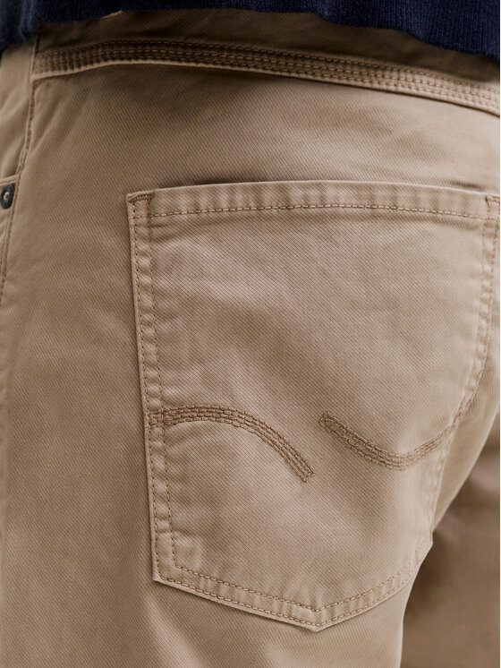 Jack & Jones Jack & Jones Pantaloni di tessuto Clark Finn 12293328 Beige Regular Fit