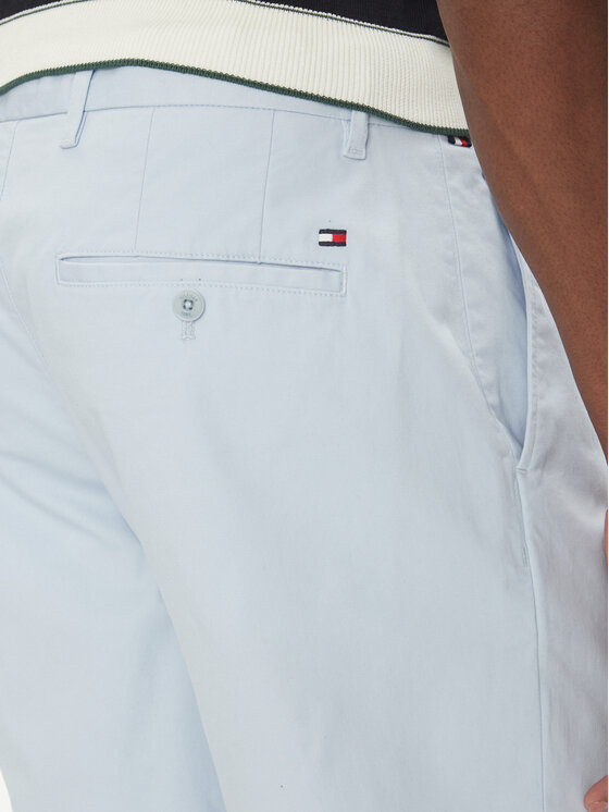 Tommy Hilfiger Tommy Hilfiger Szorty materiałowe Brooklyn MW0MW23563 Błękitny Regular Fit