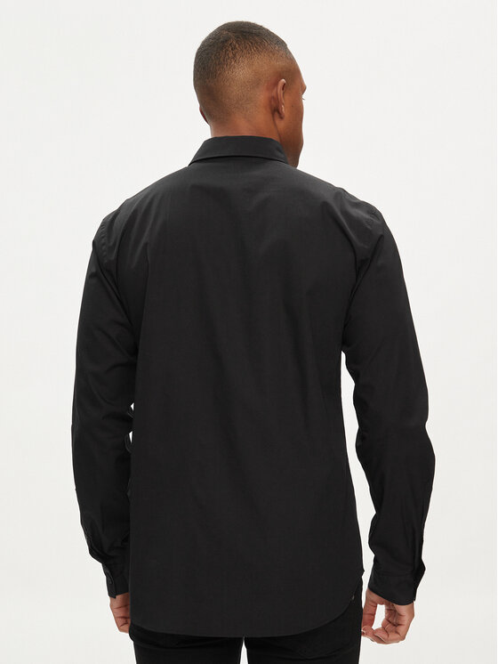 Versace Jeans Couture Versace Jeans Couture Hemd 76GALYS1 Schwarz Regular Fit