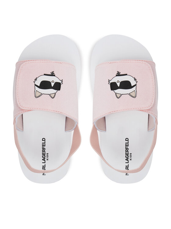 Karl Lagerfeld Kids Karl Lagerfeld Kids Sandały Z30384 S Różowy