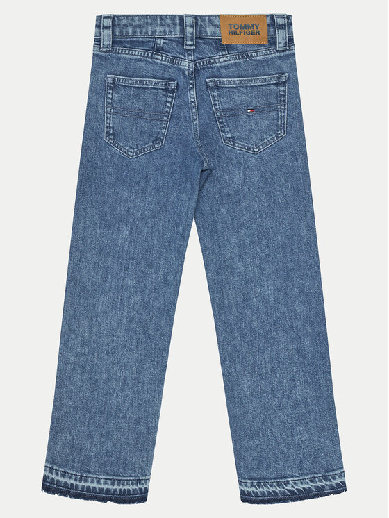 Tommy Hilfiger Tommy Hilfiger Jeansy KG0KG08269 Niebieski Relaxed Fit