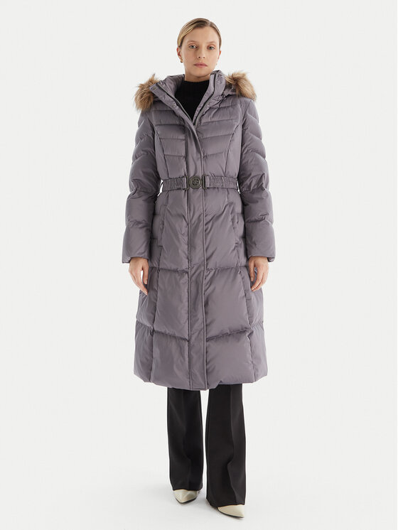 Guess Guess Зимно палто W5BL29 W2802 Сив Regular Fit