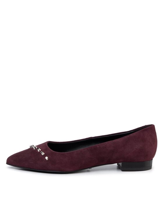 Gino Rossi Gino Rossi Ballerinas Adora DAI638-CN1-0760-7700-0 Dunkelrot
