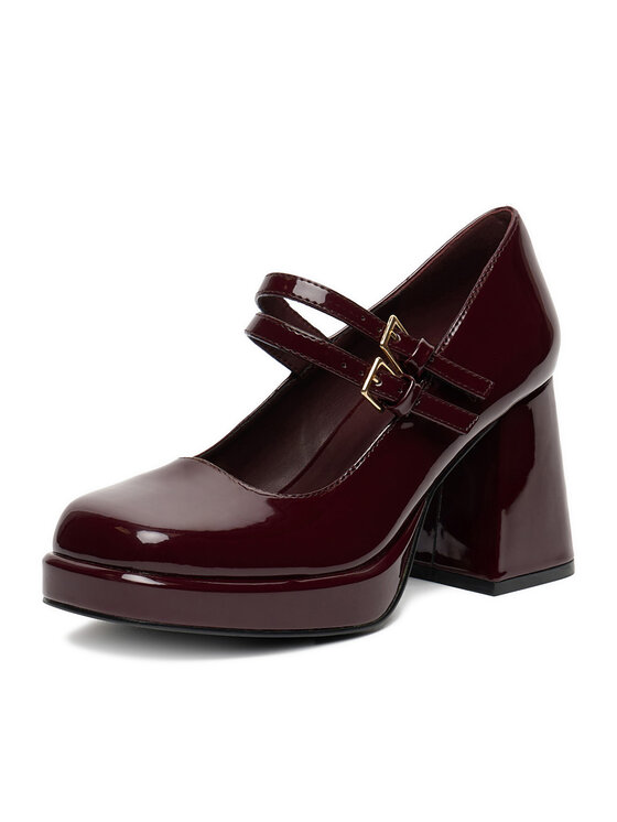 JENNY JENNY Pantofi pumps CEO-JY230928 Vișiniu