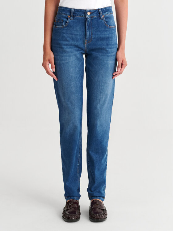 TATUUM TATUUM Jeansy FAROS Tmavomodrá Slim Fit