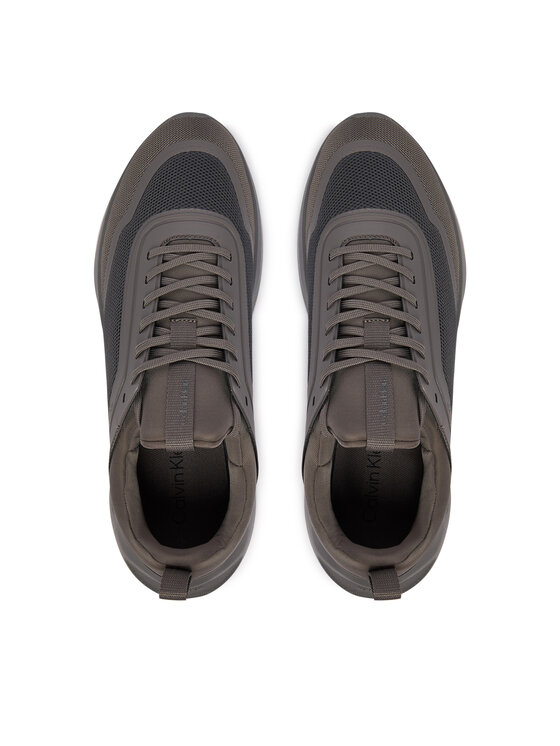 Calvin Klein Calvin Klein Laisvalaikio batai Light Eva Run Lace Sock Mm HM0HM02164 Ruda