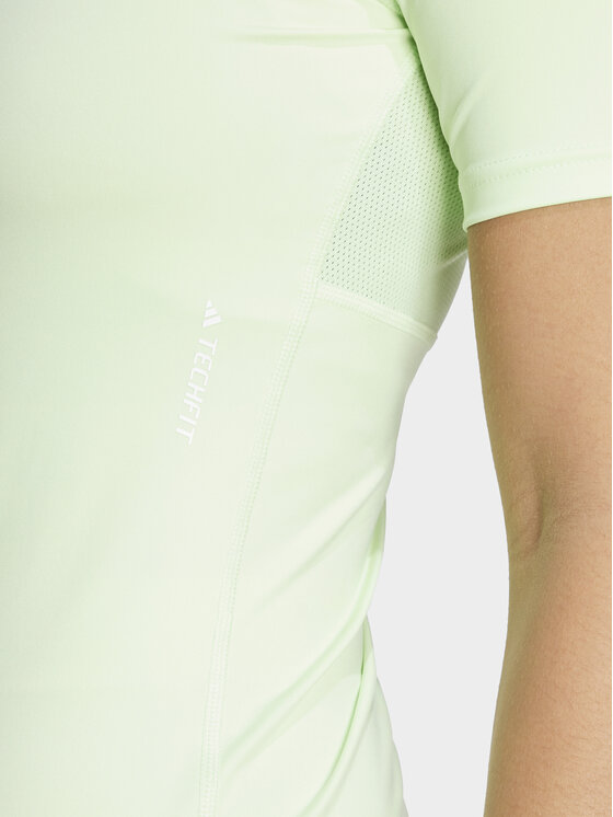 adidas adidas Tehnička majica Techfit Training IT6742 Zelena Slim Fit