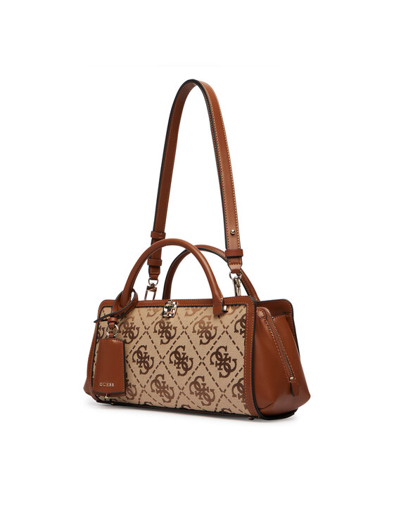 Guess Guess Táska Audrey Logo HWJG97 55060 Világosbarna