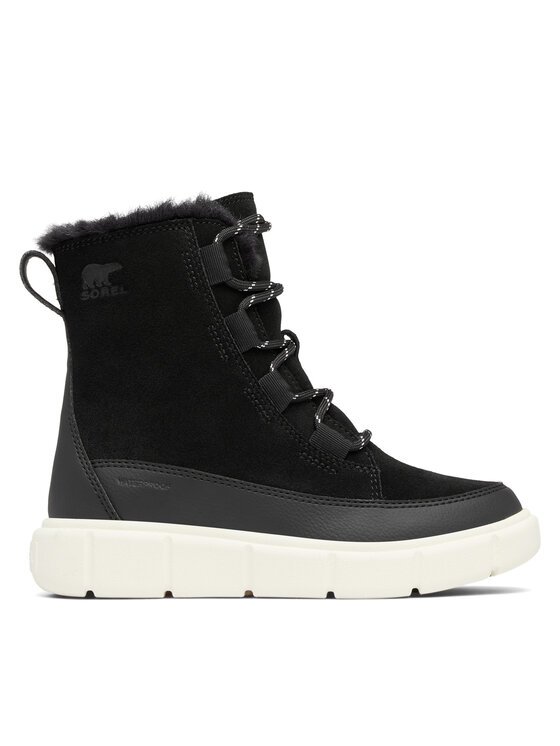 Sorel Sniega zābaki Youth Explorer III Lace Wp 2088511010 Melns