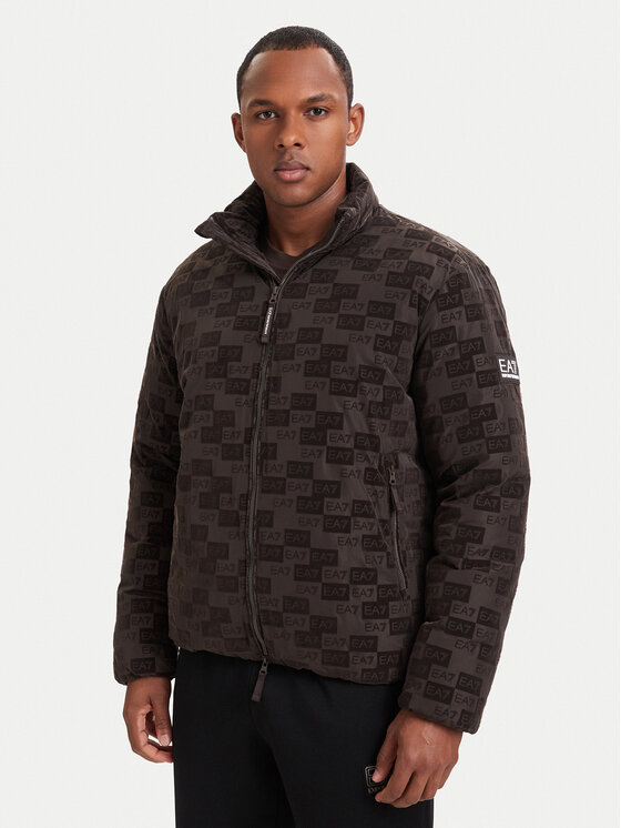 EA7 Emporio Armani Geacă de iarnă 7M002389 AF26931 U6027 Maro Regular Fit