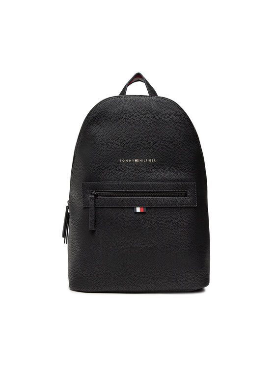 Tommy Hilfiger Ruksak Essential Pu Backpack AM0AM09503 Crna