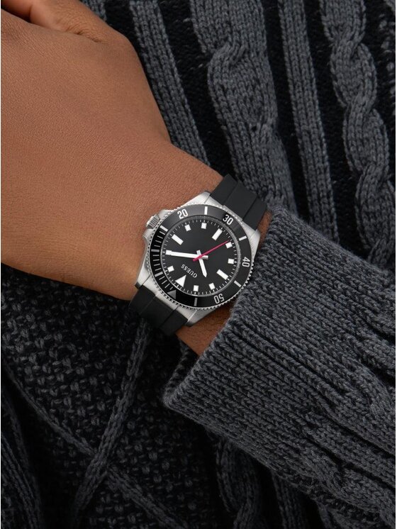Guess Guess Hodinky GW0969G1 Čierna
