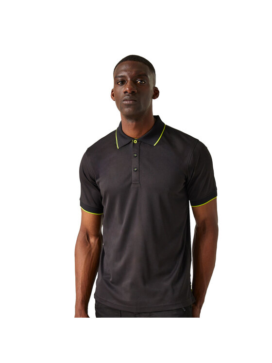 Regatta Regatta Polo RG10810 Czarny Over Fit