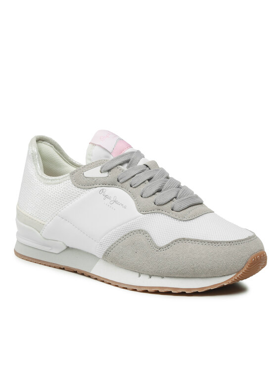 Pepe Jeans Pepe Jeans Sneakersy London W Troy PLS31466 Bílá