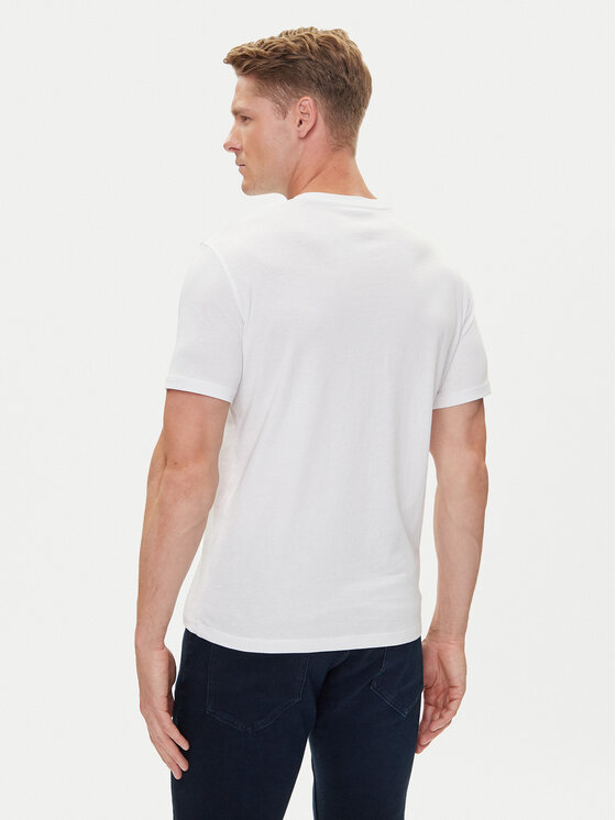 Armani Exchange Armani Exchange Футболка 8NZT72 Z8H4Z 1100 Білий Slim Fit
