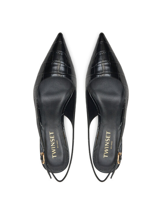 TWINSET TWINSET Sandale 242TGT210 Negru