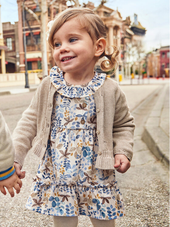 Mayoral Mayoral Vestito da giorno 2914 Multicolore Regular Fit