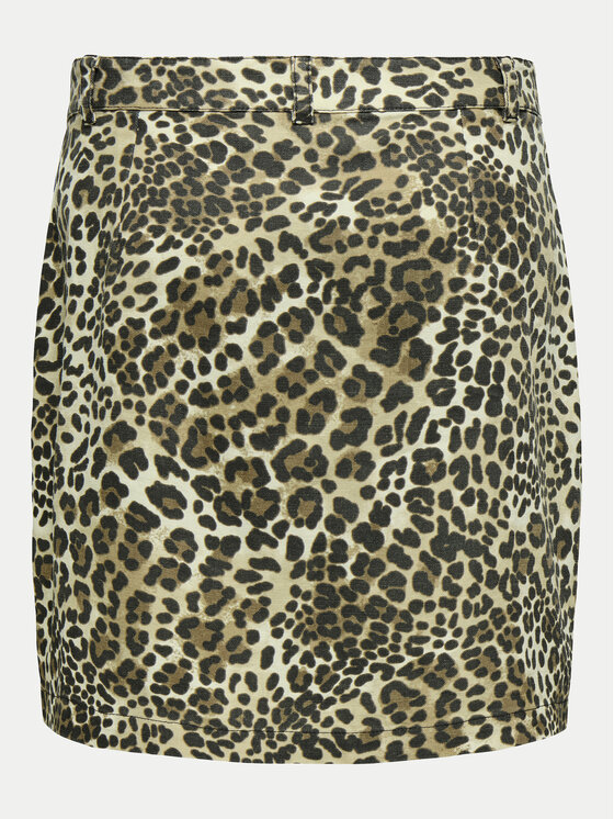 JDY JDY Spódnica mini Ray 15343449 Beżowy Regular Fit