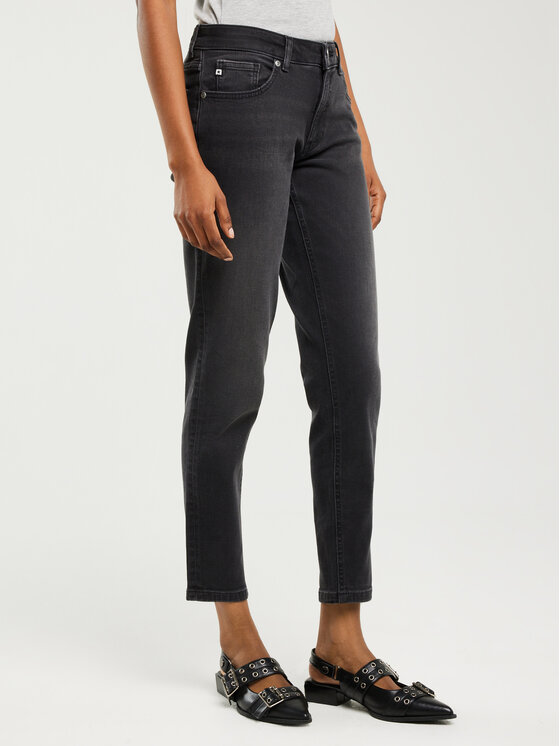 BIG STAR BIG STAR Jeansy MAGGIE Szary Tapered Fit