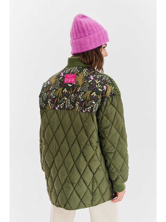 NAOKO NAOKO Kurtka zimowa Rebel Rose Czarny Regular Fit