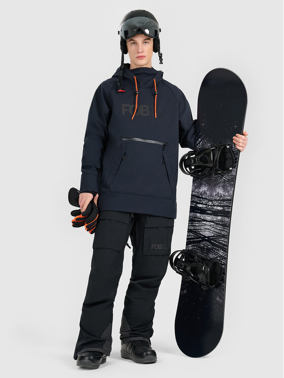 4F 4F Spodnie snowboardowe FOB Czarny Regular Fit