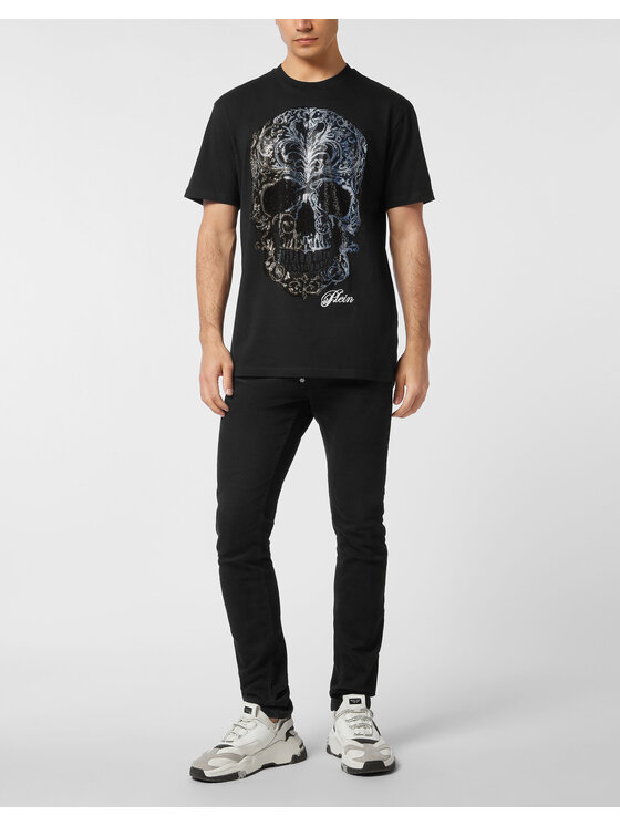 PHILIPP PLEIN PHILIPP PLEIN Tričko 27109 Čierna Regular Fit