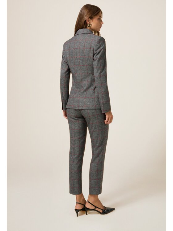 Oltre Oltre Giacca outdoor Q797R204603N0Z3 Grigio Slim Fit