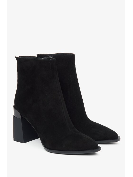 Estro Estro Μποτάκια ER00115877 Μαύρο