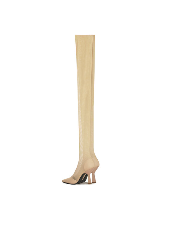 Patrizia Pepe Patrizia Pepe Ботфорти 8Y0086/L048-B743 Бежевий
