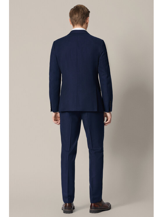 Lancerto Lancerto Garnitur Siracusa GA073126000001 Granatowy Slim Fit