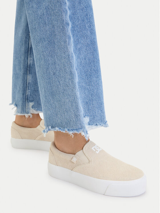 DC Shoes DC Shoes Sneakers aus Stoff CEO-LEA-ZL-0010 Beige