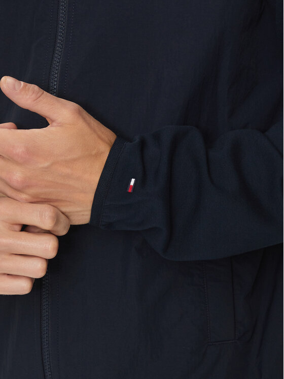 Tommy Hilfiger Tommy Hilfiger Átmeneti kabát Monotype MW0MW35562 Sötétkék Regular Fit
