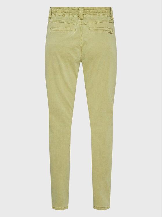 Pantaloni di tessuto Ilo 10611117 Verde Relaxed