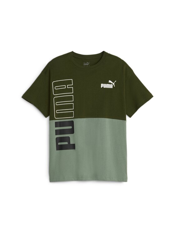 Puma Puma T-Shirt 676342 Zielony Regular Fit