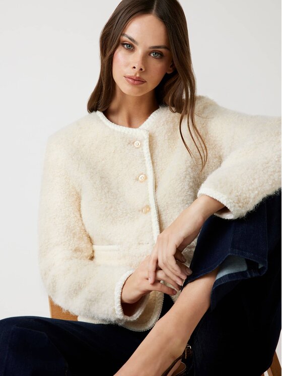Guess Guess Übergangsjacke 179782 Beige Classic Fit
