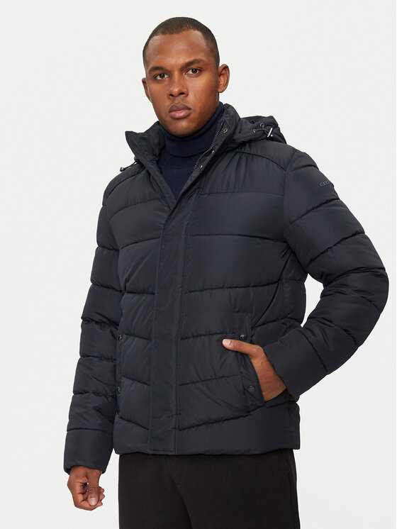 Geox Geox Télikabát Leitan M4628C T3144 F1624 Sötétkék Regular Fit