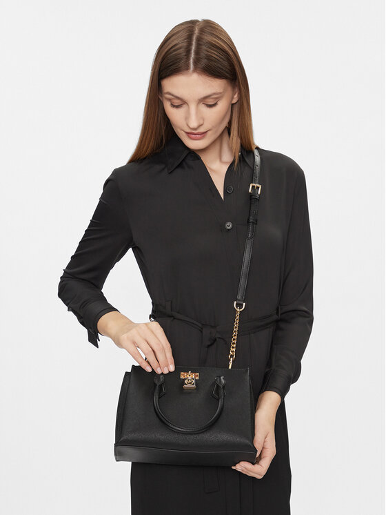 MICHAEL Michael Kors MICHAEL Michael Kors Дамска чанта Ruby 30S3GR0S1L Черен