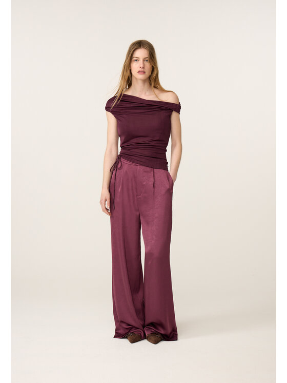 Fabienne Chapot Fabienne Chapot Bluzka 6966-1853-175 Czerwony Regular Fit