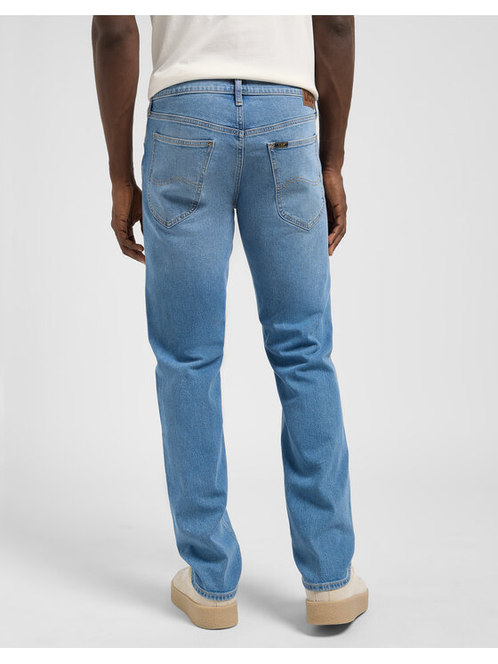 Lee Lee Jeans DAREN ZIP FLY Grigio Straight Leg