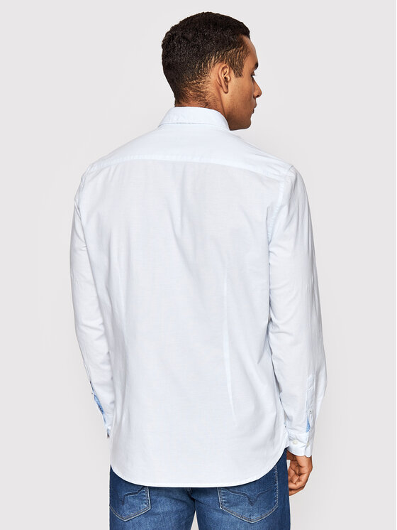 Pepe Jeans Pepe Jeans Koszula Penzance PM307440 Błękitny Regular Fit