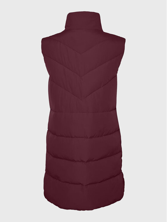 Noisy May Noisy May Gilet Dalcon 27017058 Bordeaux Regular Fit