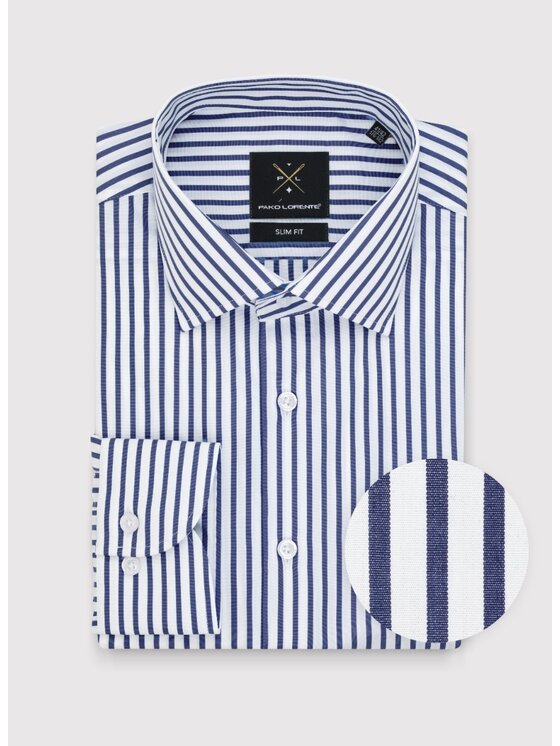 Pako Lorente Pako Lorente Koszula P24WP-1X-051 Biały Slim Fit