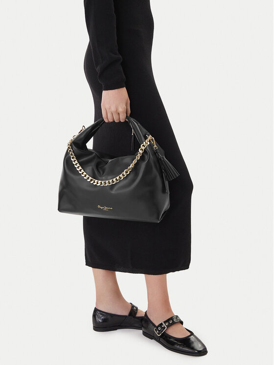 Pepe Jeans Pepe Jeans Ročna torba Gail PL0300074 Črna