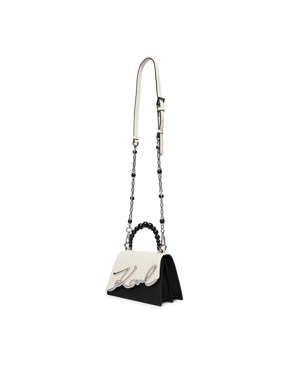 KARL LAGERFELD KARL LAGERFELD Käekott B3W30015 Valge