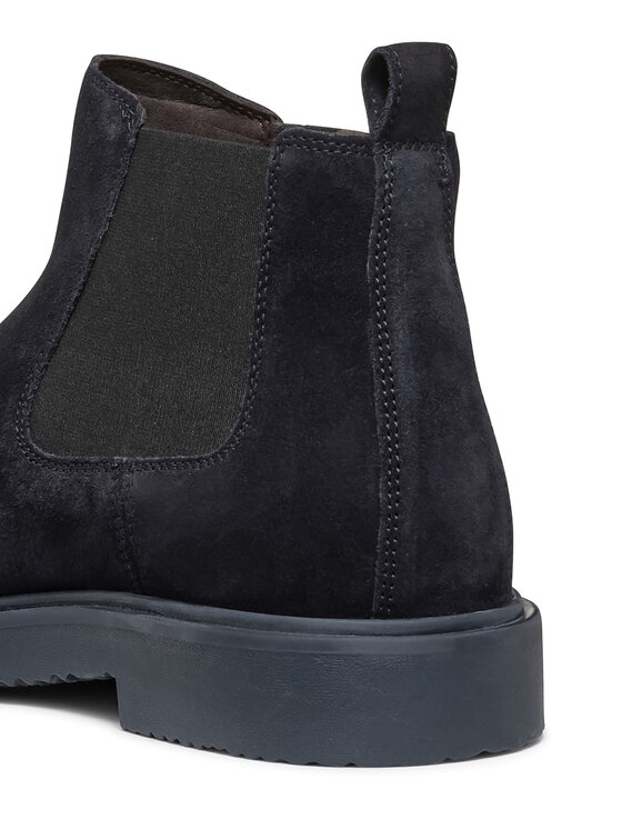 Geox Geox Kotníková obuv s elastickým prvkem U Massimiano U46H9B 00022 C4002 Tmavomodrá