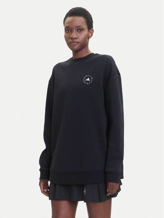 adidas by Stella McCartney Bluza IW6321 Czarny Loose Fit