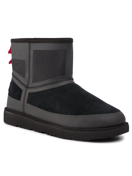 Ugg Ugg Sniego batai M Classic Mini Urban Tech Wp 1103877 Juoda