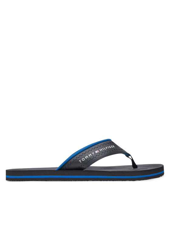 Męskie Japonki Tommy Hilfiger, Rozmiar 40, Czarne, Comfort FM0FM05235